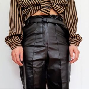 Faux Leather pants